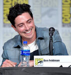 Ben Feldman speaks at the 2019 San Diego Comic Con.