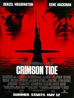 Crimson tide movie poster