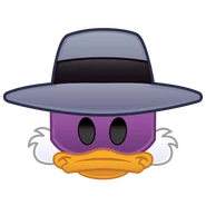 Darkwing Duck-emoji uit Disney Emoji Blitz