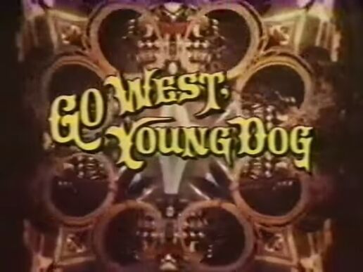 Go west young dog title