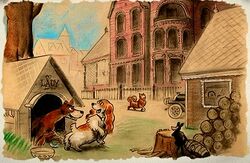 Lady and the Tramp Early Lady Concept Sketch by Joe Grant c. 1940s by Walt  Disney Studios on artnet