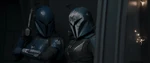 Mandalorian2x03-1784.jpg (80 KB) Koska and Bo-Katan battling the Stormtroopers to reach the cockpit.