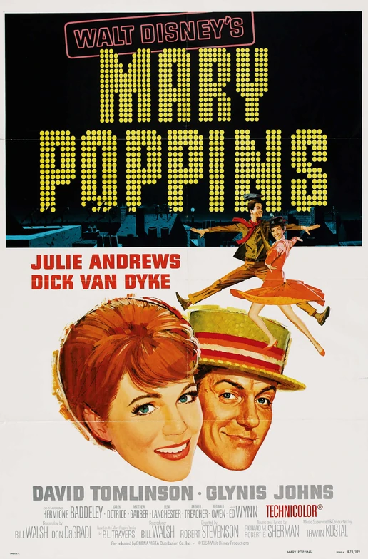 Mary Poppins 1964 poster