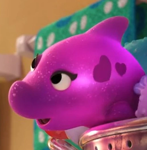 Partysaurus Rex - Pink Dolphin Toy