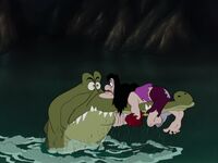 Captain Hook and Tick-Tock the Crocodile