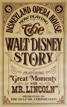 Walt Disney Story Poster