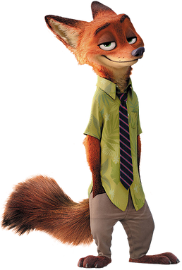 Nick Wilde Pose Render