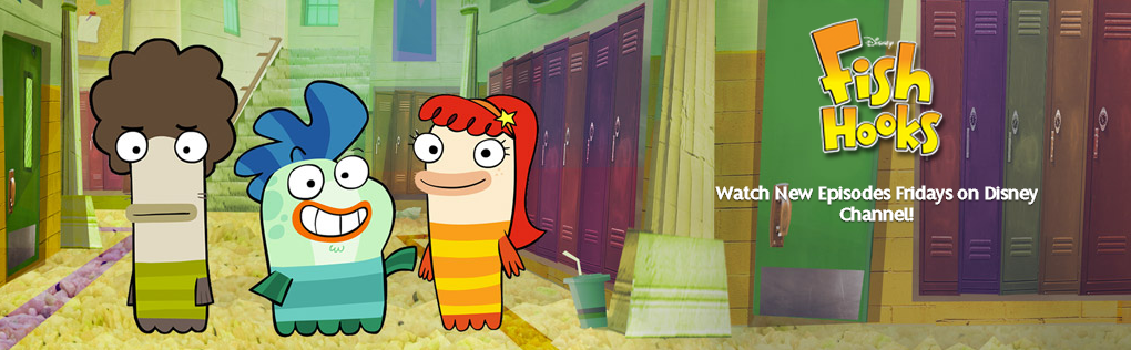 Fish Hooks - Funny Fish - New Episode - Disney Channel Official 