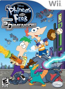 P&F - Across the 2nd Dimension (video game)