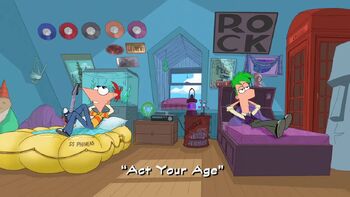 Act Your Age title card