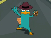 Perry spy badge