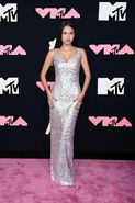 Olivia attending the 2023 MTV Video Music Awards.