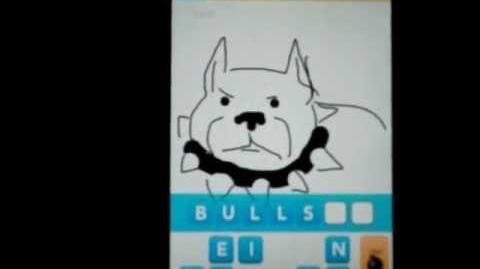 EPIC "Draw Something" FAIL (Friend attempts to guess my PITBULL drawing and fails miserably.)