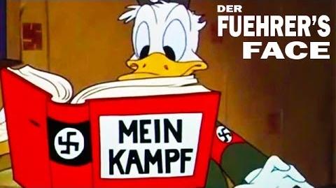 Der Fuehrer's Face Donald Duck as a Nazi 1943 WW2 Animated Propaganda Short Film by Walt Disney