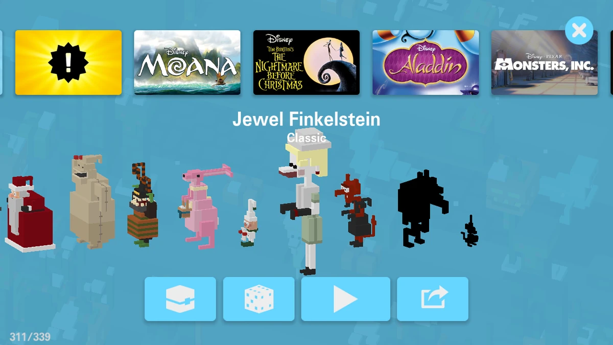 Jewel Finkelstein Disney Crossy Road Wikia Fandom
