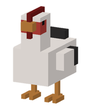 Crossy Road as a chicken 2 