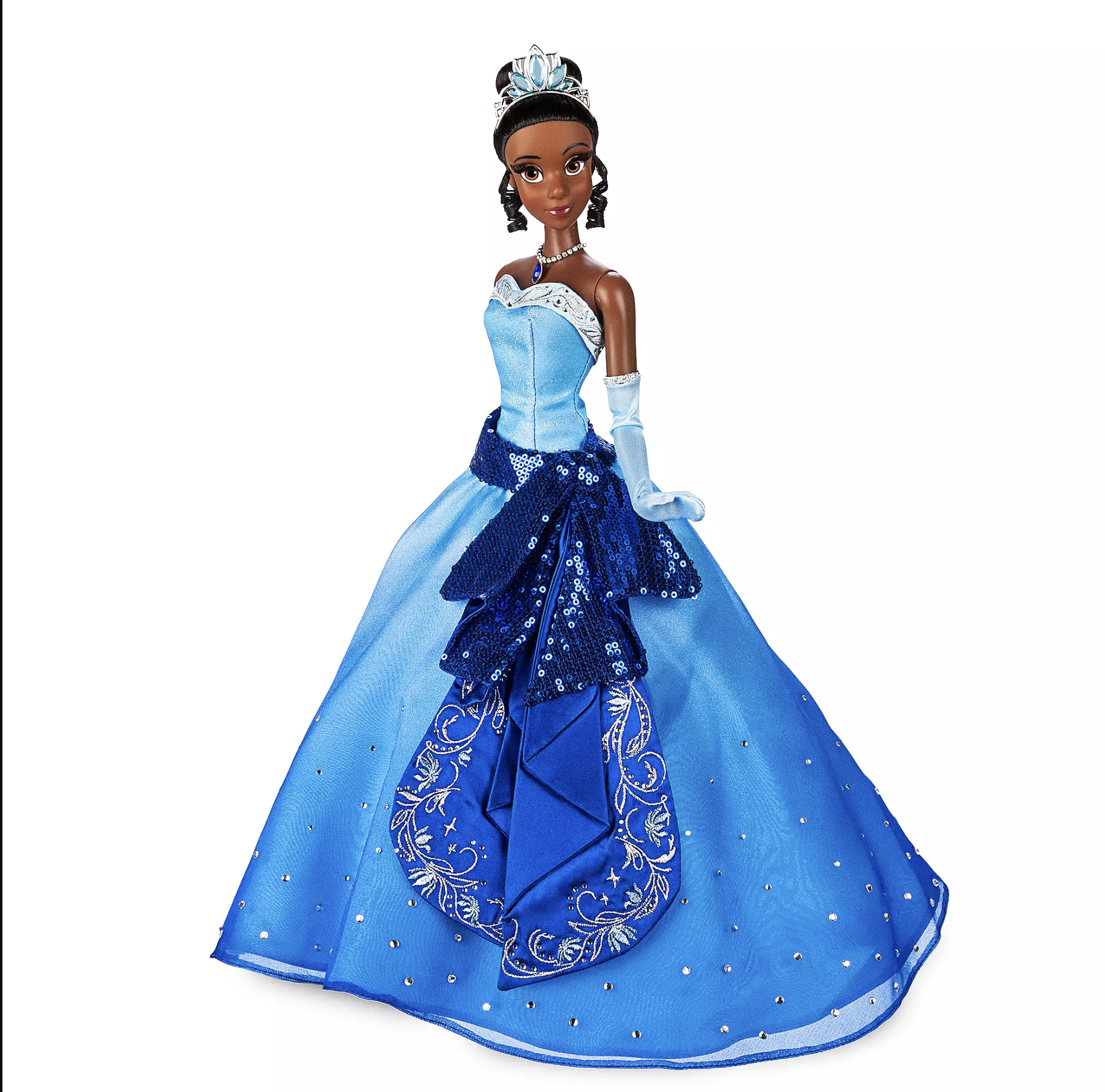 https://static.wikia.nocookie.net/disneydolls/images/0/06/2019_Tiana_Limited_Edition_10th_Anniversary.png/revision/latest?cb=20200127215213