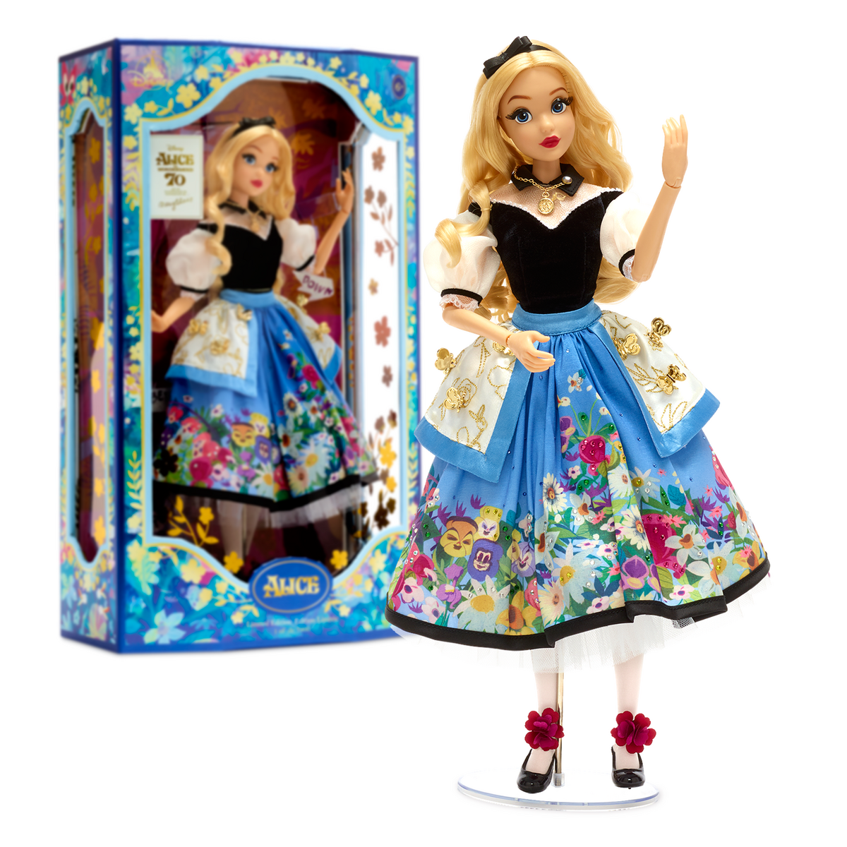 Walt Disney World Barbie And Alice In Wonderland Doll