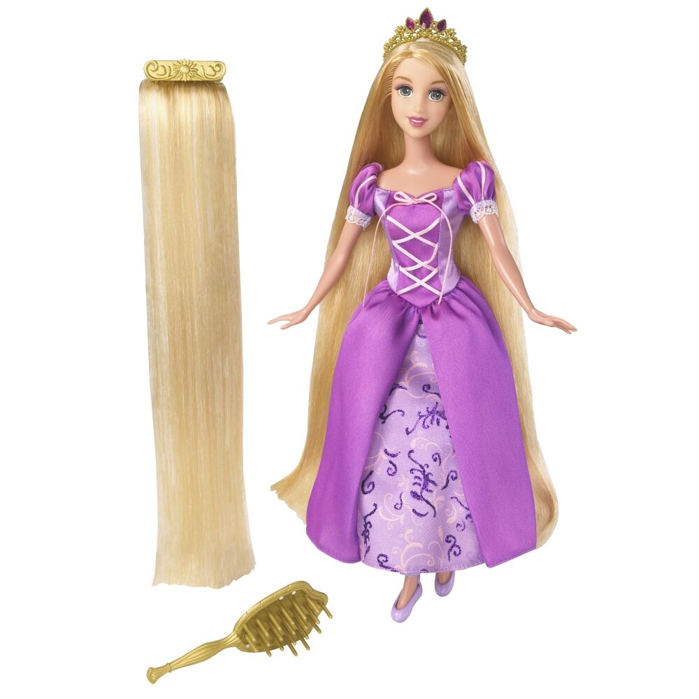  Mattel Disney Princess Dolls, Rapunzel Posable Fashion Doll  with Sparkling Clothing and Accessories, Mattel Disney Movie Toys : Toys &  Games