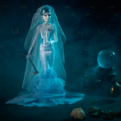 The Haunted Mansion Bride Limited Edition Doll Disney Dolls Wiki Fandom
