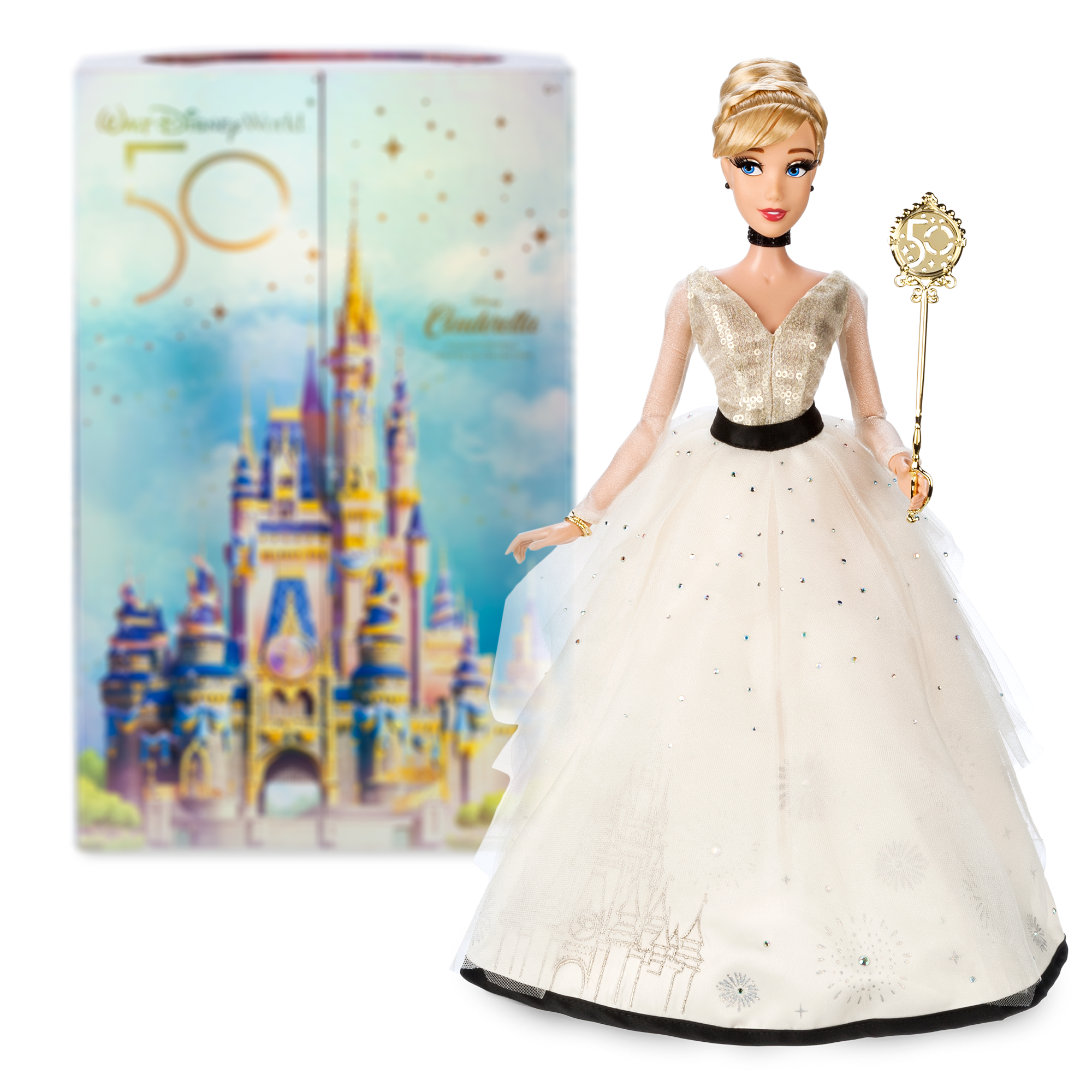 Walt Disney World 50th Anniversary Cinderella Limited Edition Doll