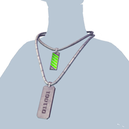 Green dog tag sale