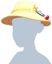 Yellow fishing on sale hat