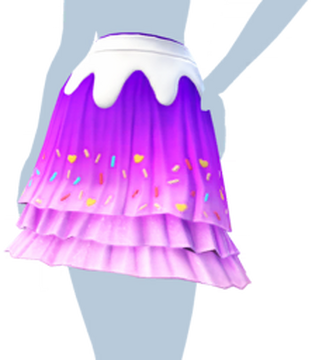 Jupe bonbon violette Wiki Disney Dreamlight Valley FR Fandom