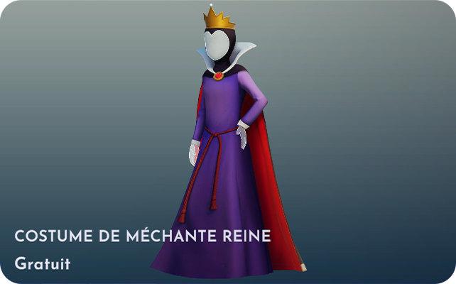 Costume mechante reine on sale