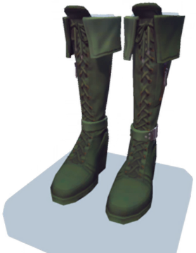 Green Lace Up Combat Boots Disney Dreamlight Valley Wiki Fandom