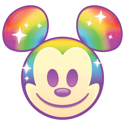 Rainbow Mickey | Disney Emoji Blitz Wiki | Fandom