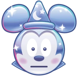 Platinum Sorcerer's Apprentice Mickey | Disney Emoji Blitz Wiki