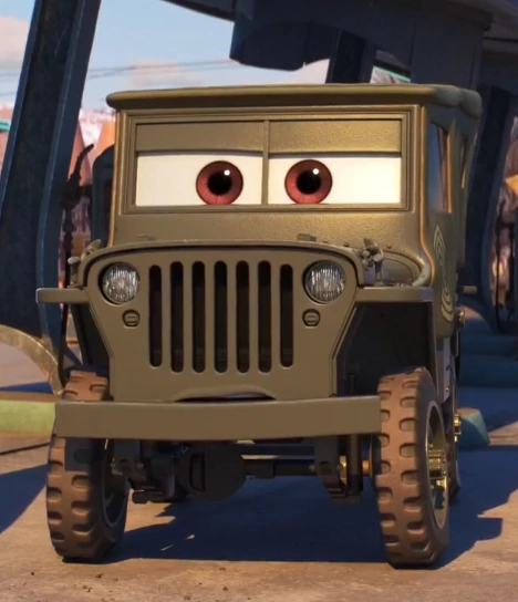 Disney cars jeep hotsell