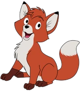 Tod (The Fox and the Hound; young)