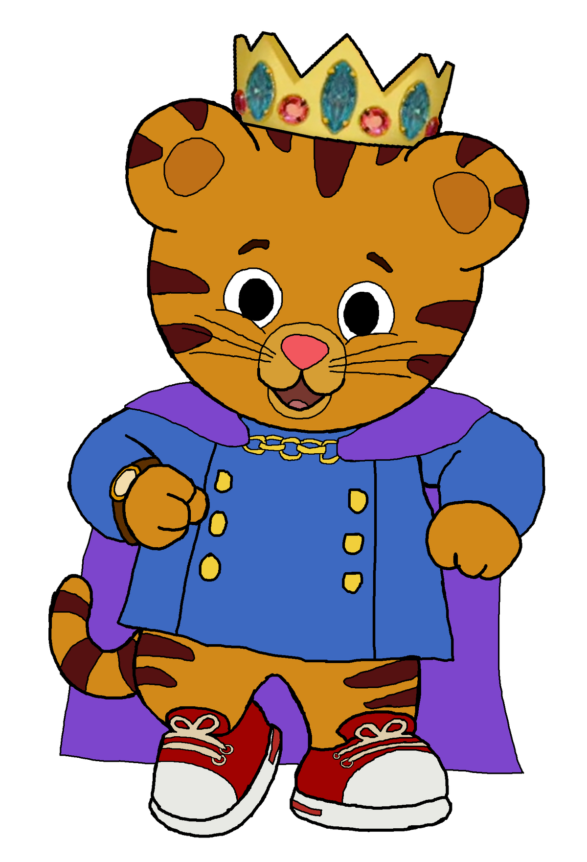 King Daniel Tiger Disney Fanon Wiki Fandom