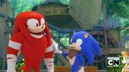 SB Knuckles and Sonic
