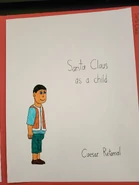 Santa as a boy