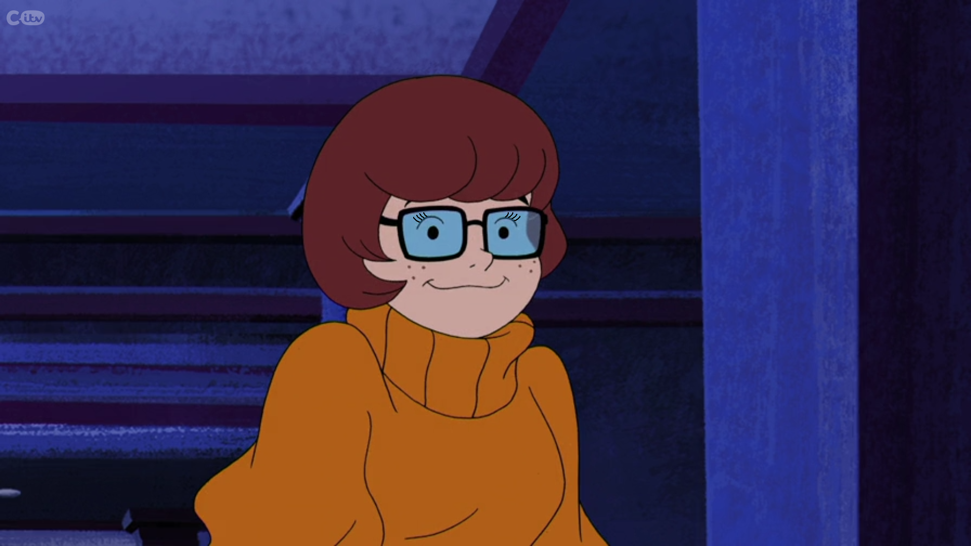 Scoob Velma Dinkley Sweater  Gina Rodriguez Orange Sweater
