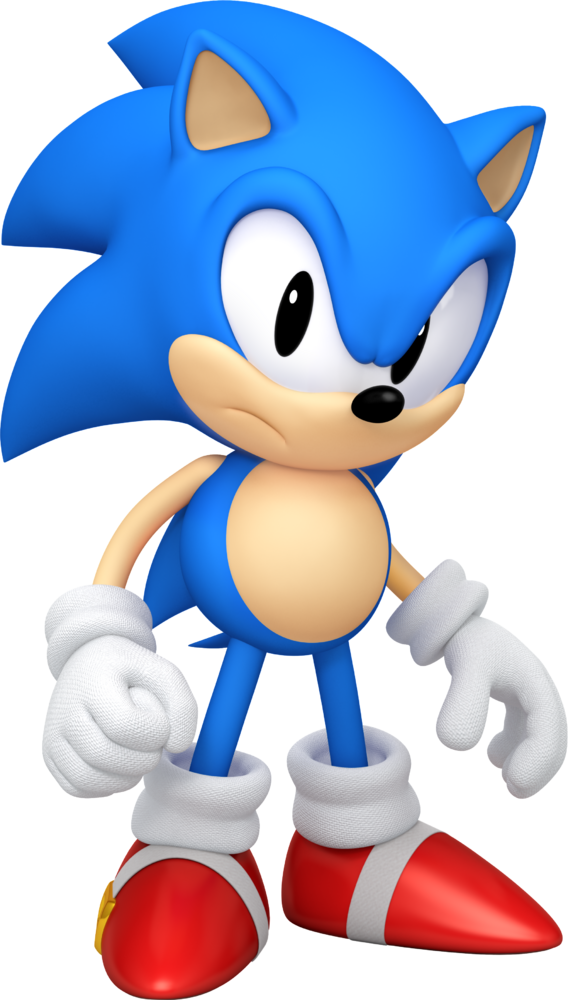 Cute classic sonic