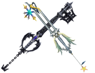 Oathkeeper and Oblivion, Roxas's main Keyblades