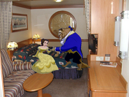 Belle and Beast join Disney Cruise Line Room