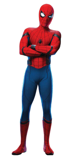 Pull de Noël Spider-Man : Cool it Webhead - Rouge & Bleu