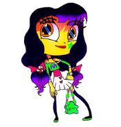 Melanie in Lampy & Mel