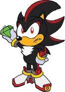 Shadow the Hedgehog from Adventures of Sonic the Hedgehog