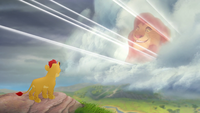 Mufasa appears to advise Kion