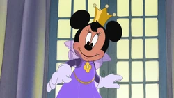 Minnie in The Three Musketeers.