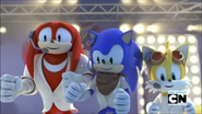 SB Knuckles Sonic and Tails