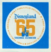 Dracula is Proudly to Promote Disneyland '65 Tencennial Celebration
