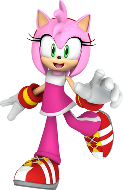 67 - Logo Sonic And Amy Rose Png,Amy Rose Png - free transparent png images  