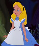 Alice, the titular character from Alice in Wonderland